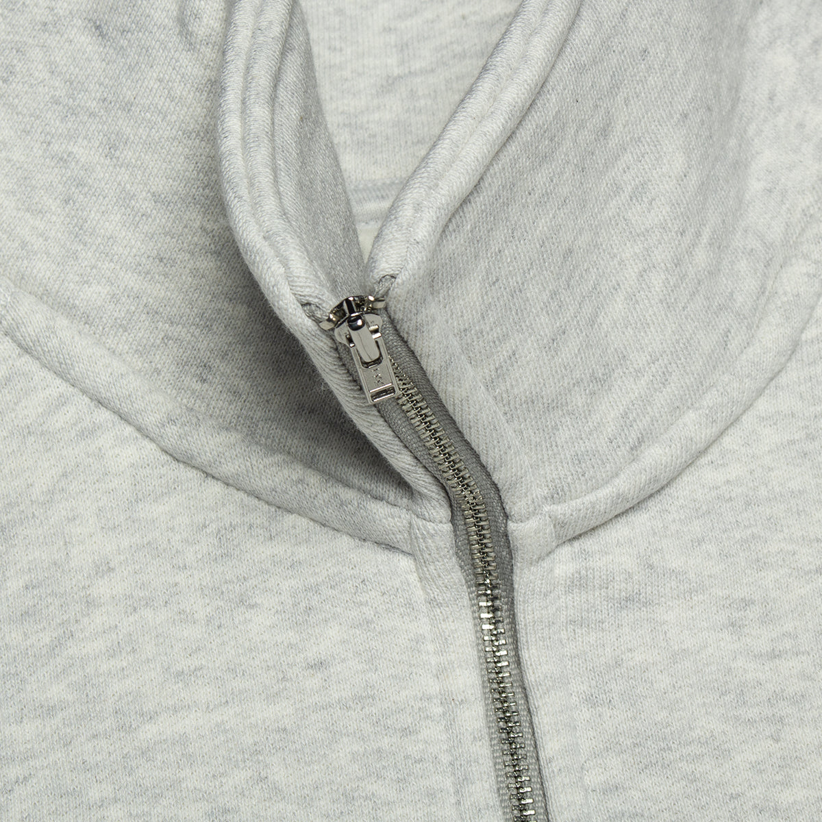 Stussy - Fleece Raglan Zip Mock
Style # 118573
Color : Ash Heather