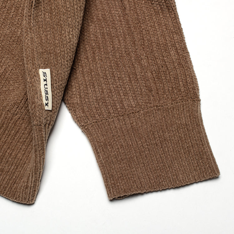 Stussy - Exposed Seam Sweater
Style # 117271
Color : Brown