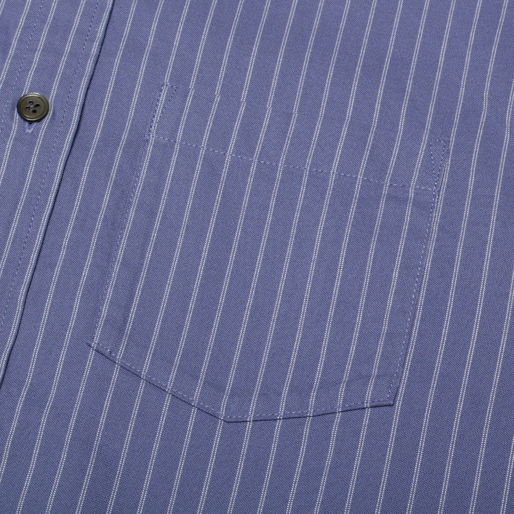Stussy - Oxford L/S Shirt
Style # 1110364
Color : Blue Stripe