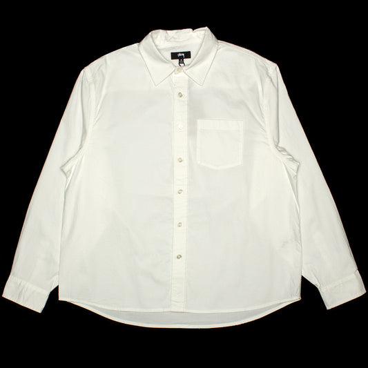 Stussy - Oxford L/S Shirt
Style # 1110364
Color : White