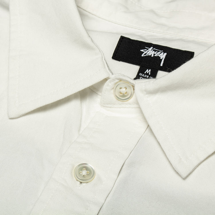 Stussy - Oxford L/S Shirt
Style # 1110364
Color : White