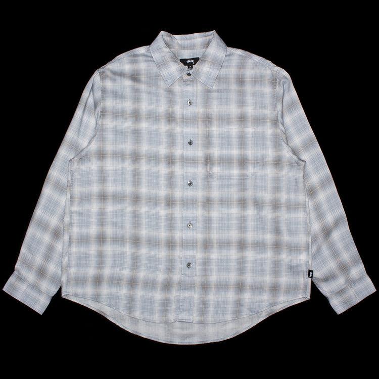 Stussy - Matthew Plaid Shirt
Style # 1110368
Color : Light Blue