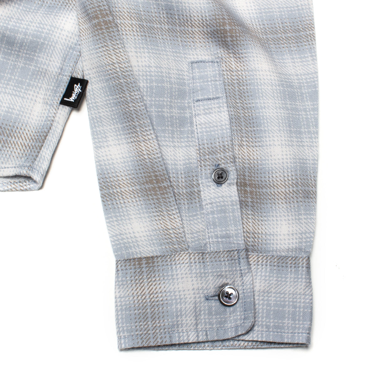 Stussy - Matthew Plaid Shirt
Style # 1110368
Color : Light Blue