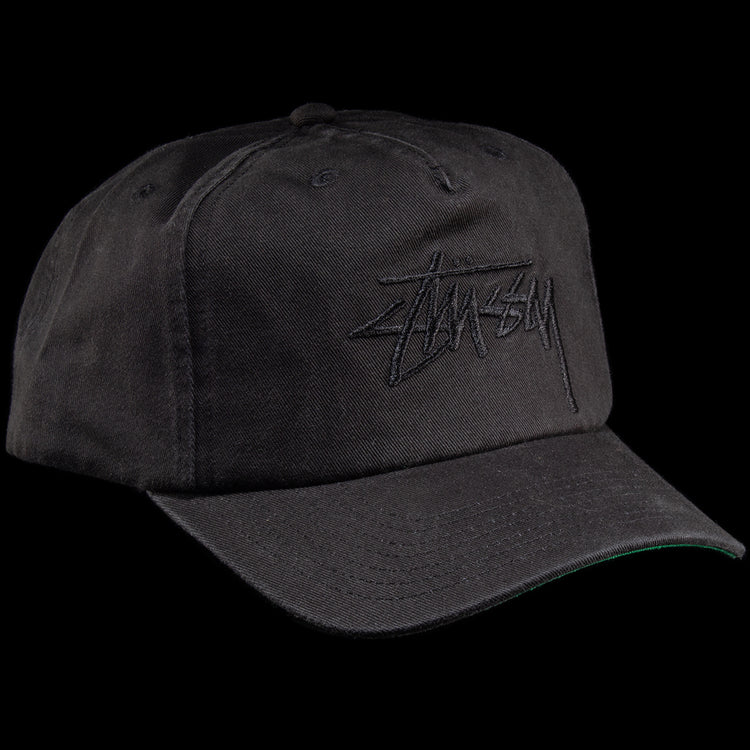 Stussy - Big Stock Mid Depth Cap
Style # 1311145
Color : Black