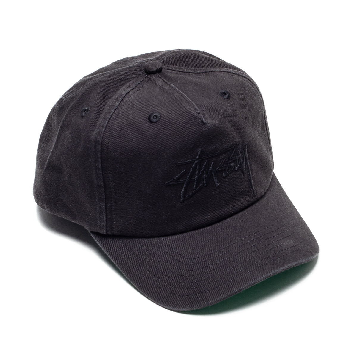 Stussy - Big Stock Mid Depth Cap
Style # 1311145
Color : Black