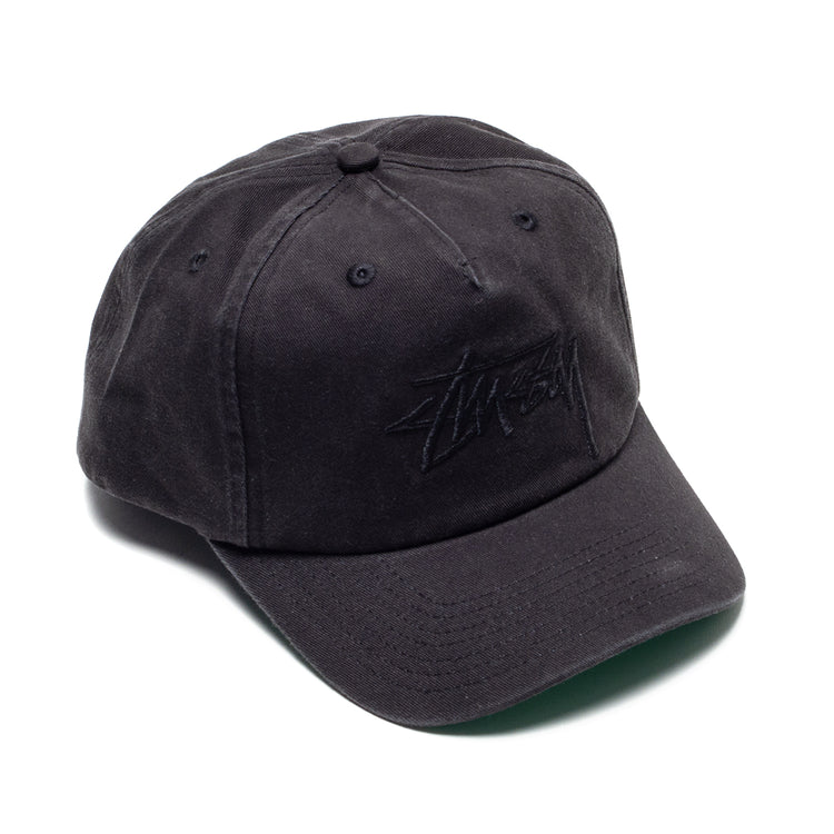 Stussy - Big Stock Mid Depth Cap
Style # 1311145
Color : Black