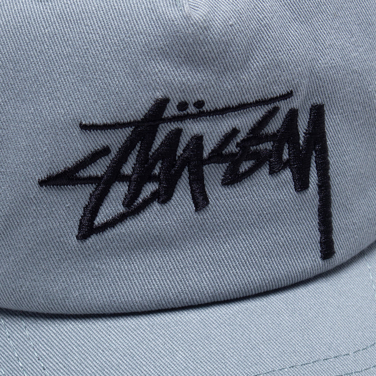 Stussy - Big Stock Mid Depth Cap
Style # 1311145
Color : Sea Water