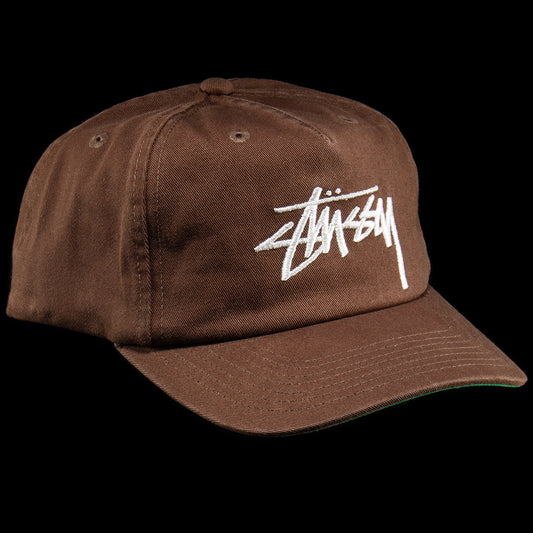Stussy - Big Stock Mid Depth Cap
Style # 1311145
Color : Chocolate