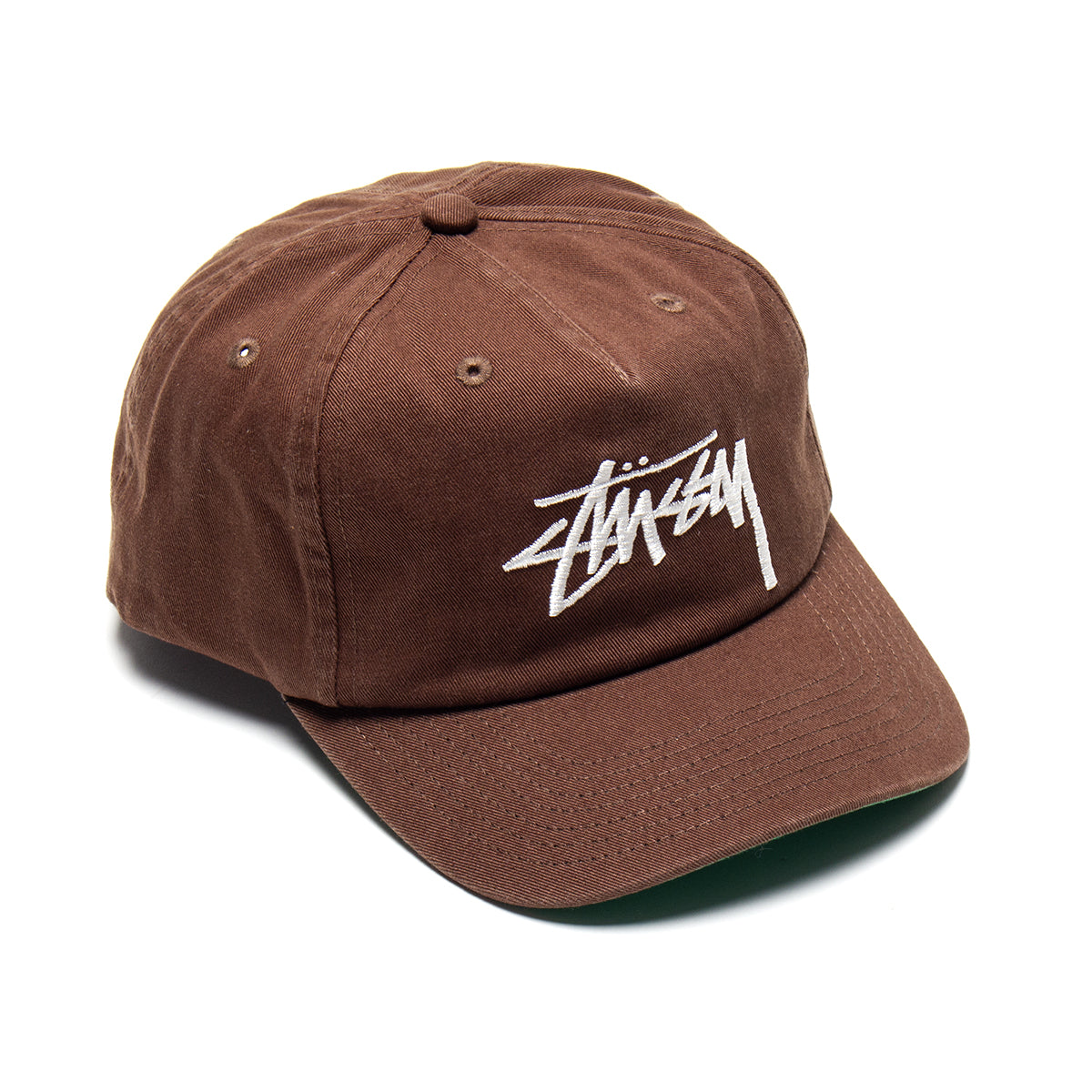 Stussy - Big Stock Mid Depth Cap
Style # 1311145
Color : Chocolate
