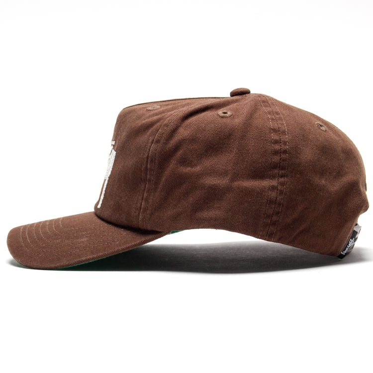 Stussy - Big Stock Mid Depth Cap
Style # 1311145
Color : Chocolate