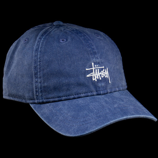 Stussy - Basic Washed Low Pro Cap
Style # 1311163
Color : Faded Navy