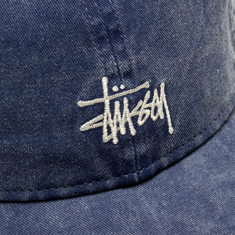 Stussy - Basic Washed Low Pro Cap
Style # 1311163
Color : Faded Navy