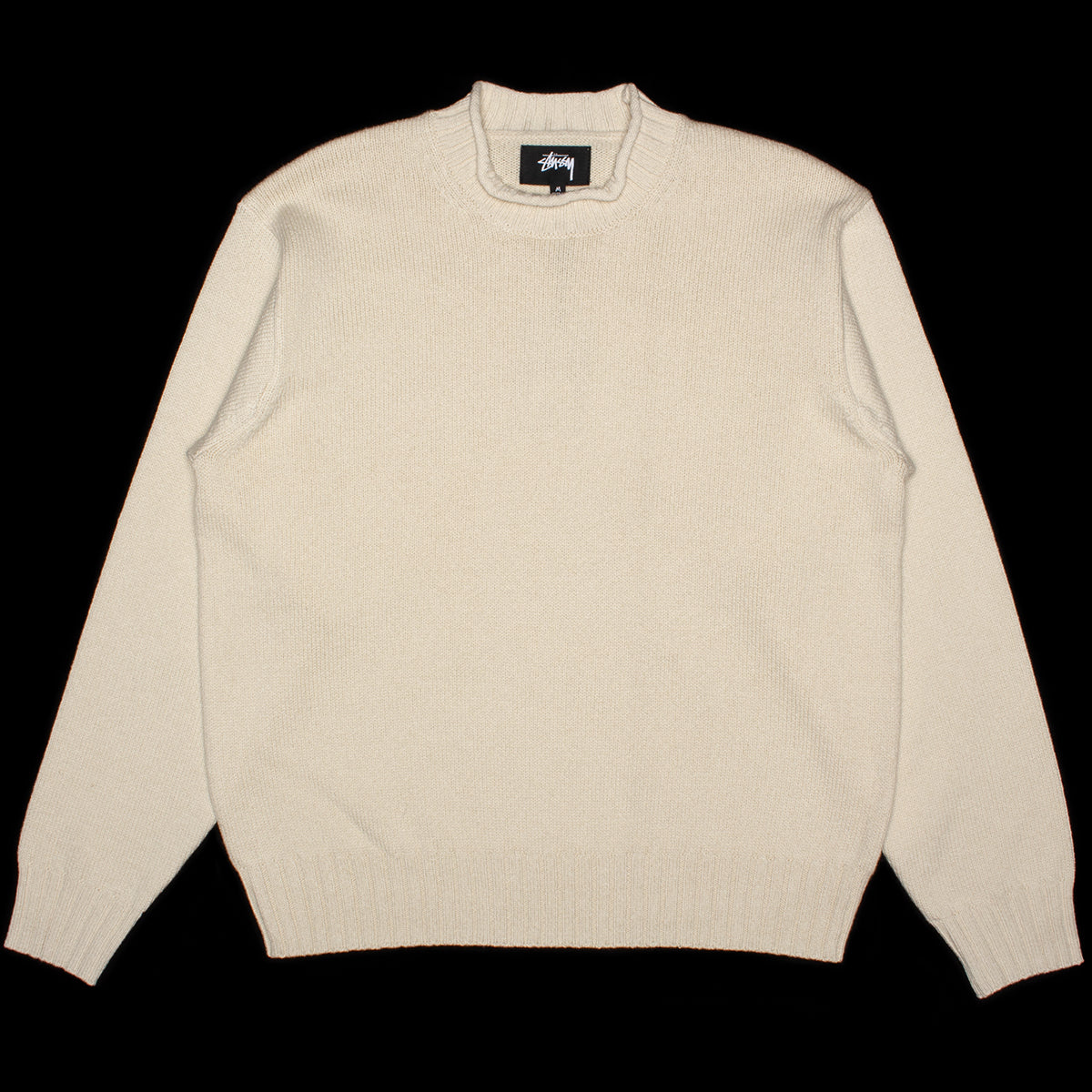 Stussy - Tonal Mock Neck Sweater
Style # 117276
Color : Natural