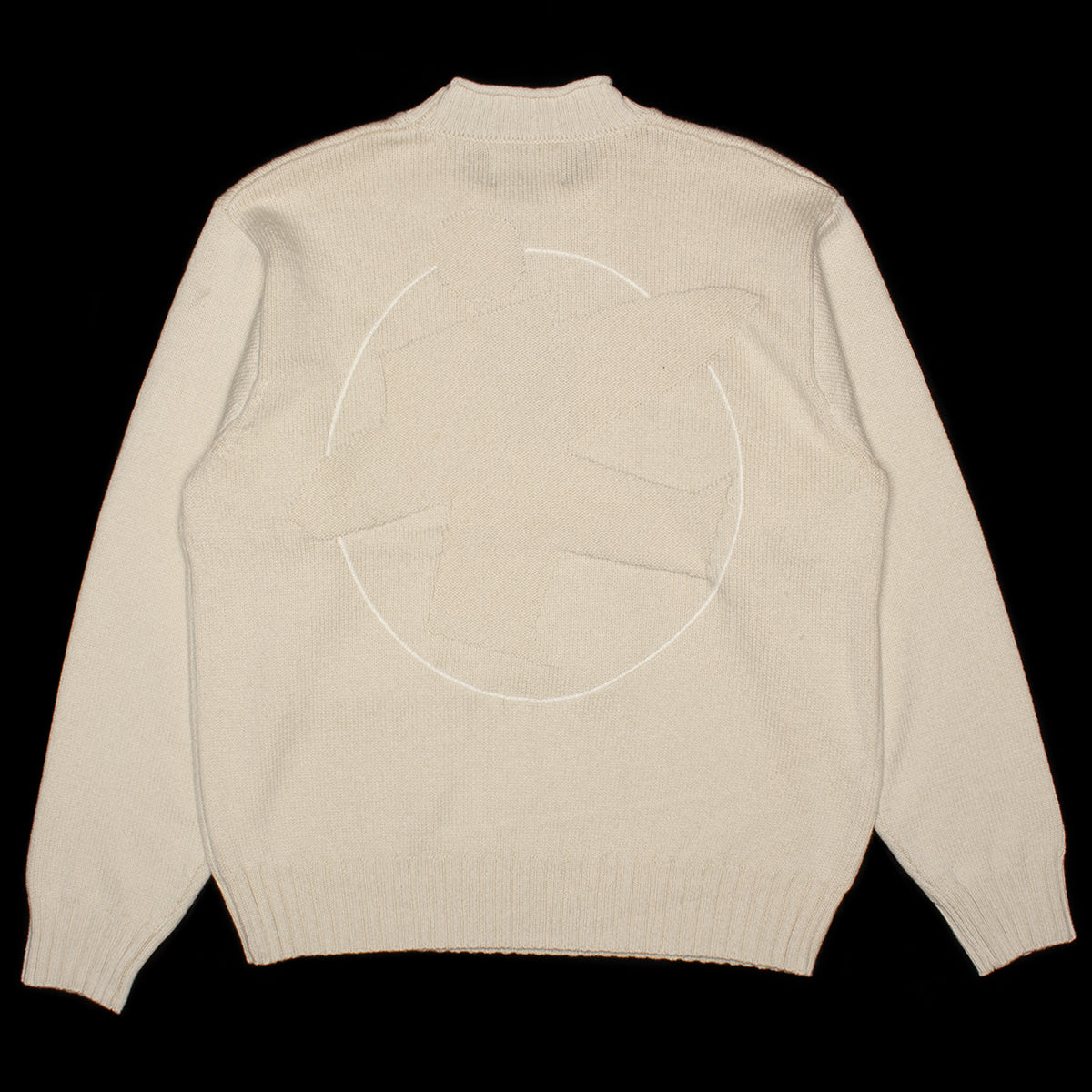 Stussy - Tonal Mock Neck Sweater
Style # 117276
Color : Natural