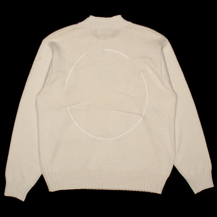 Stussy - Tonal Mock Neck Sweater
Style # 117276
Color : Natural