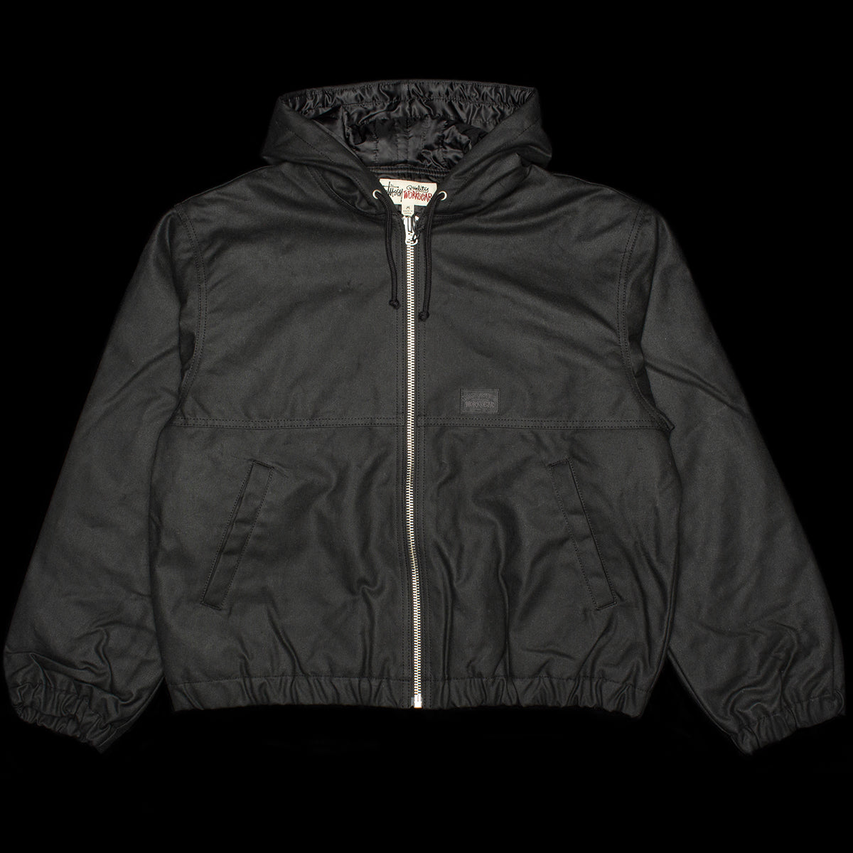 Stussy - Work Jacket Waxed Cotton
Style # 115859
Color : Black
