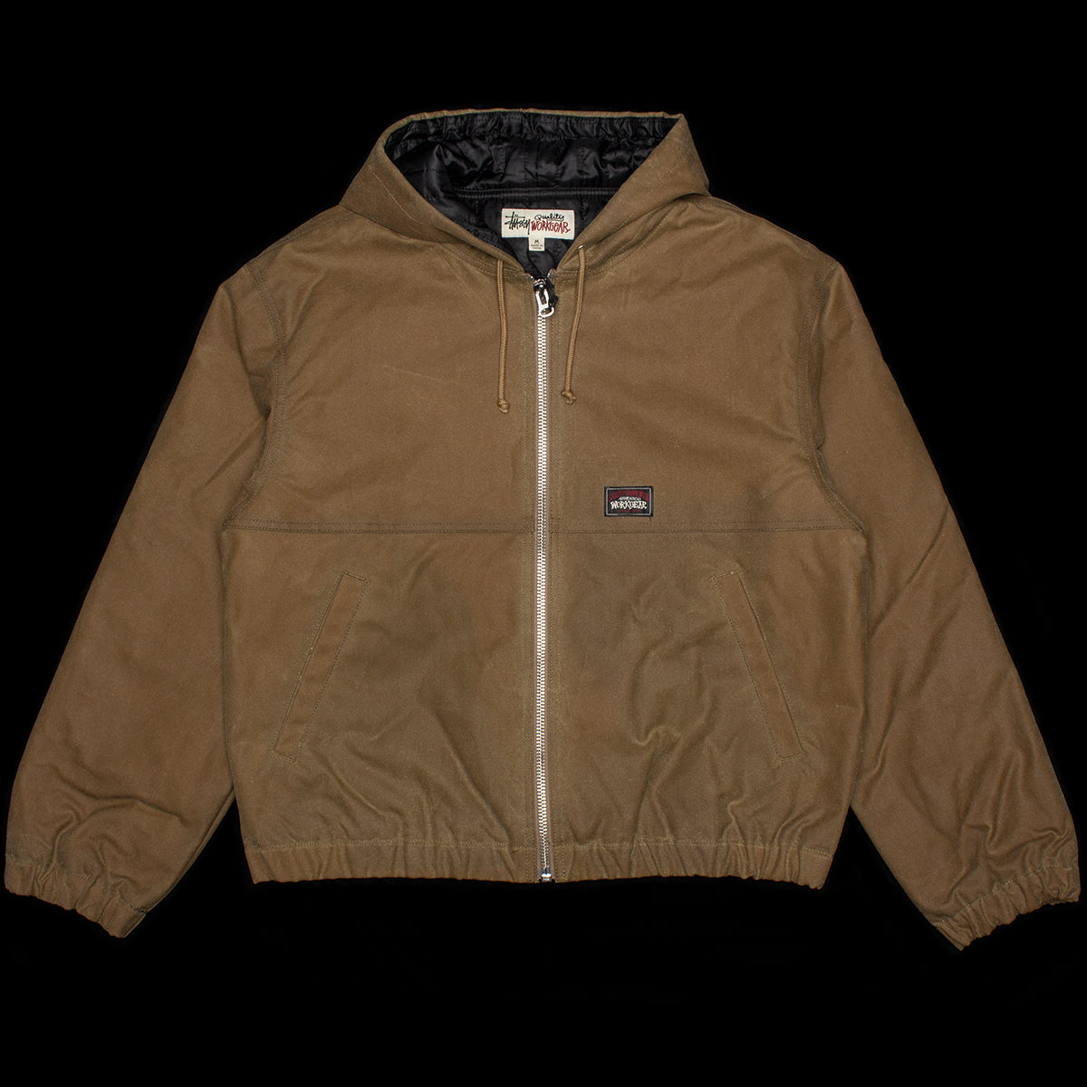 Stussy - Work Jacket Waxed Cotton
Style # 115859
Color : Khaki