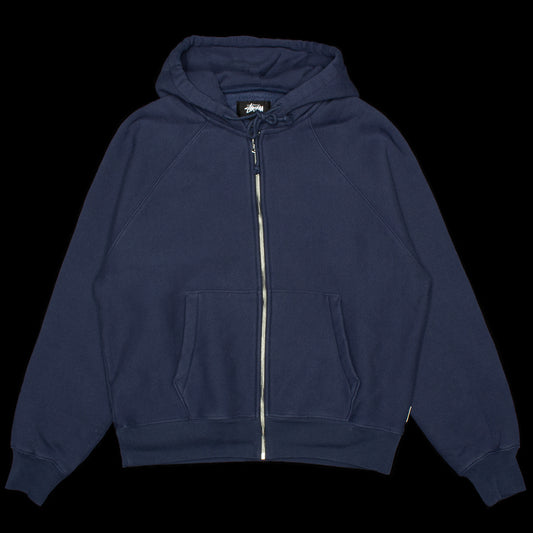 Stussy - Raglan Zip Hoodie
Style # 118571
Color : Navy