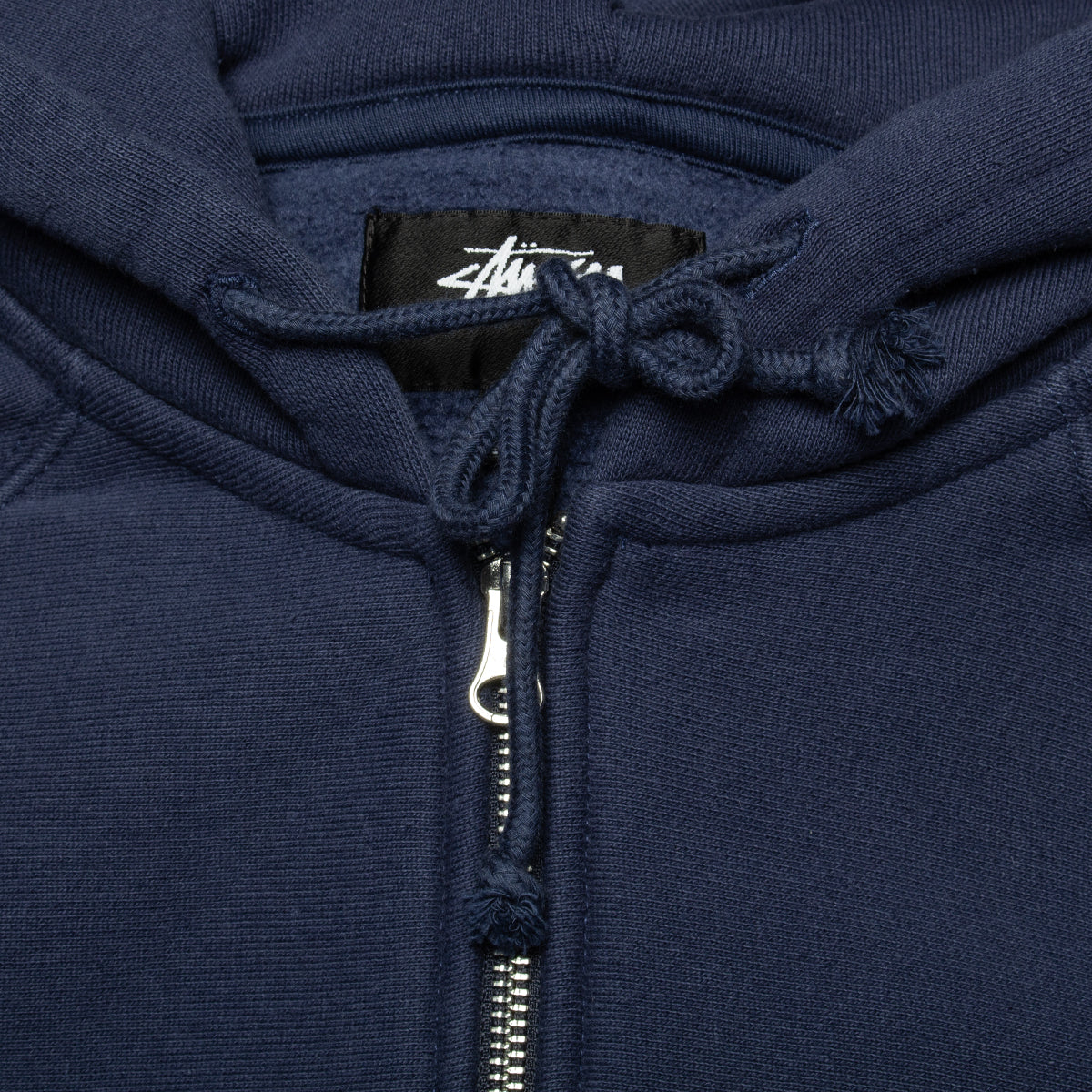 Stussy - Raglan Zip Hoodie
Style # 118571
Color : Navy