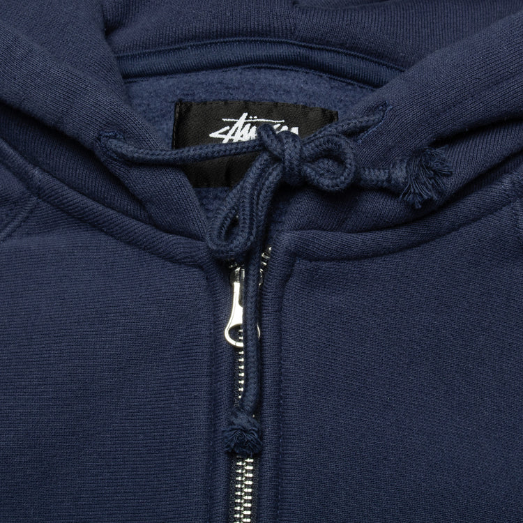Stussy - Raglan Zip Hoodie
Style # 118571
Color : Navy