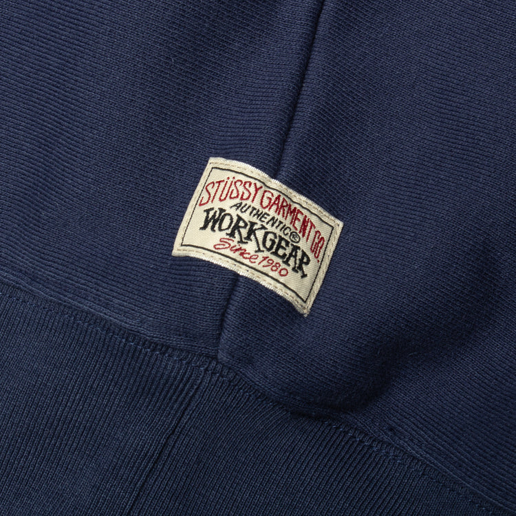 Stussy - Raglan Zip Hoodie
Style # 118571
Color : Navy