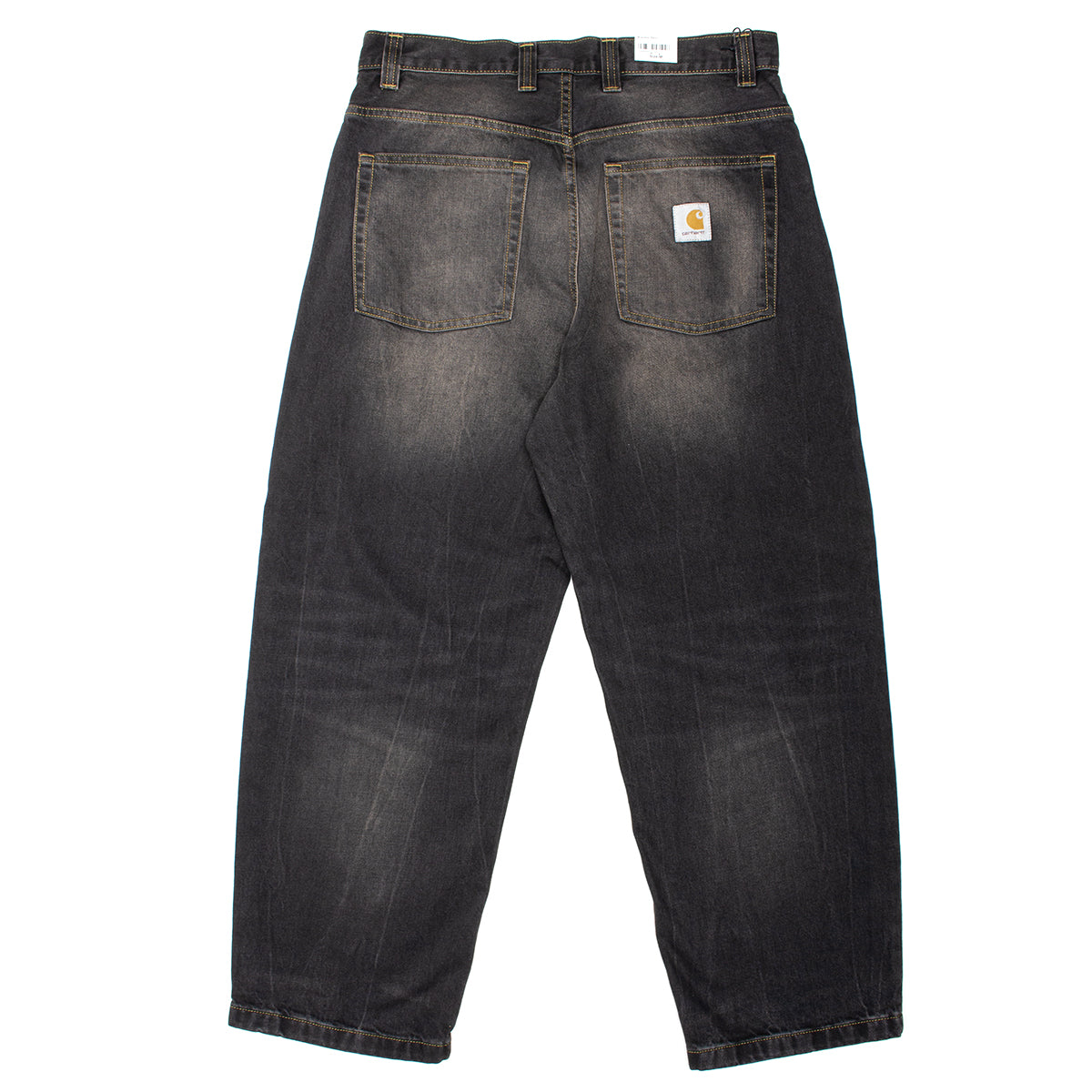 Carhartt WIP - Brandon Pant
Style # I035893-890R
Color : Black (Tobacco Used Wash)