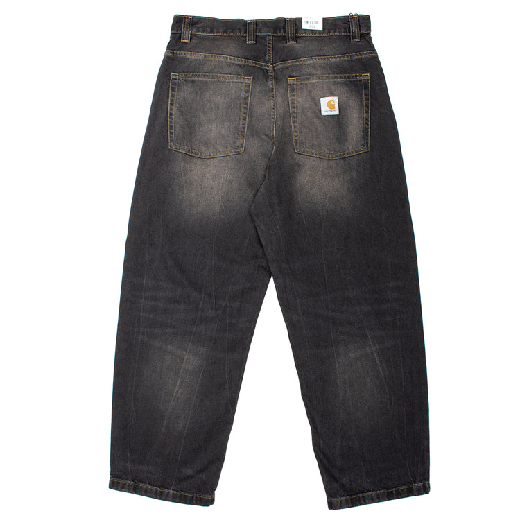 Carhartt WIP - Brandon Pant
Style # I035893-890R
Color : Black (Tobacco Used Wash)