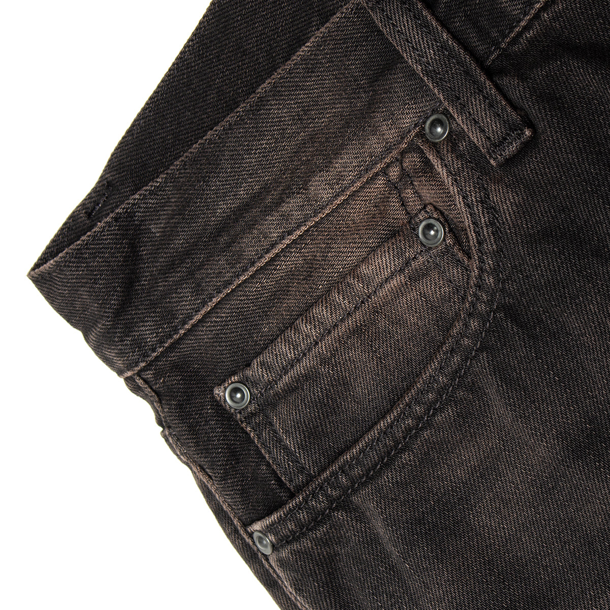 Carhartt WIP - Aaron Pant
Style # I036728-890R
Color : Black (Tobacco Used Wash)