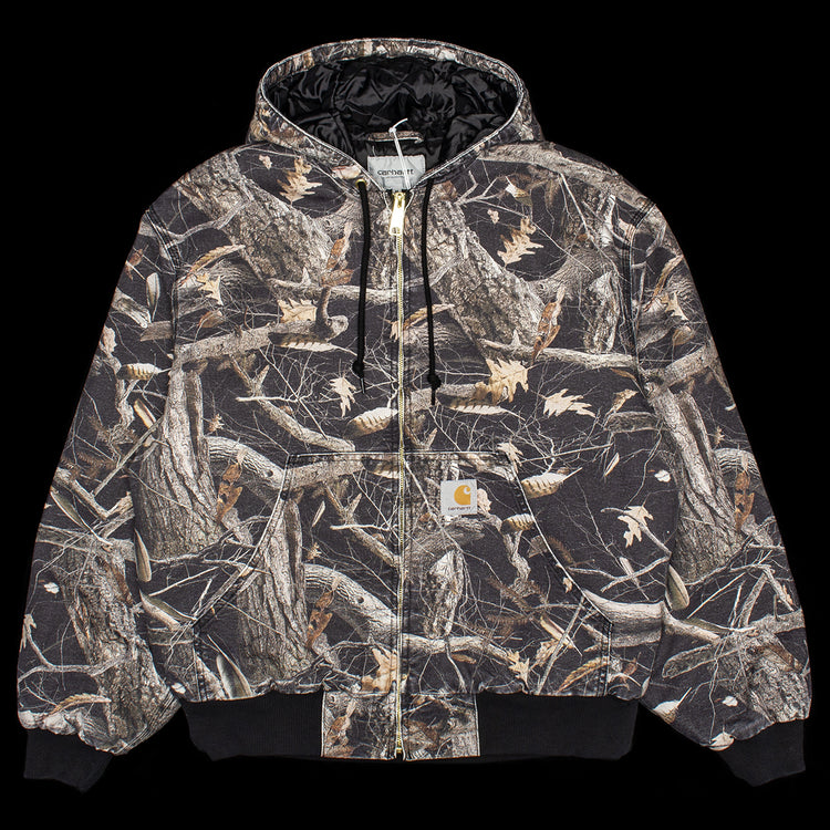 Carhartt WIP - OG Active Jacket (Winter)
Style # I035612-3X5
Color : Camo Feather Tree / Black (Heavy Stone Canvas)