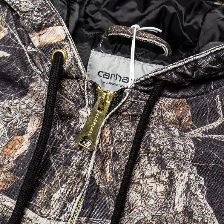 Carhartt WIP - OG Active Jacket (Winter)
Style # I035612-3X5
Color : Camo Feather Tree / Black (Heavy Stone Canvas)