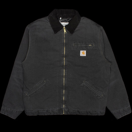 Carhartt WIP - OG Detroit Jacket (Winter)
Style # I035614-3WM
Color : Raven / Black (Stone Canvas)