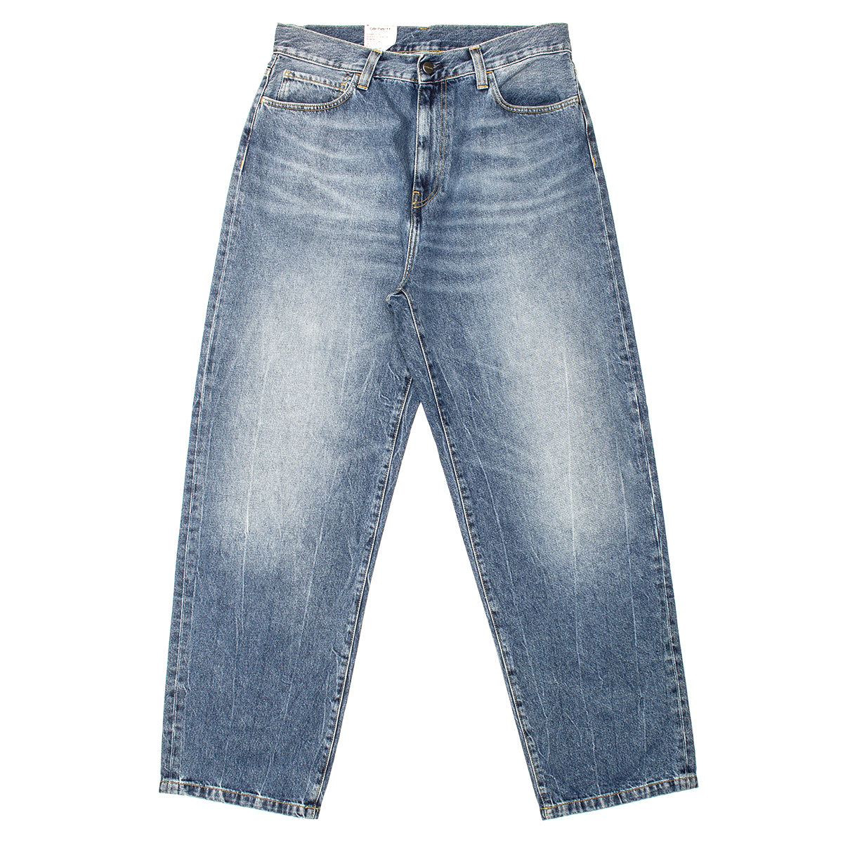 Carhartt WIP - Landon Pant
Style # I030468-017X
Color : Blue (Marble Used Wash)