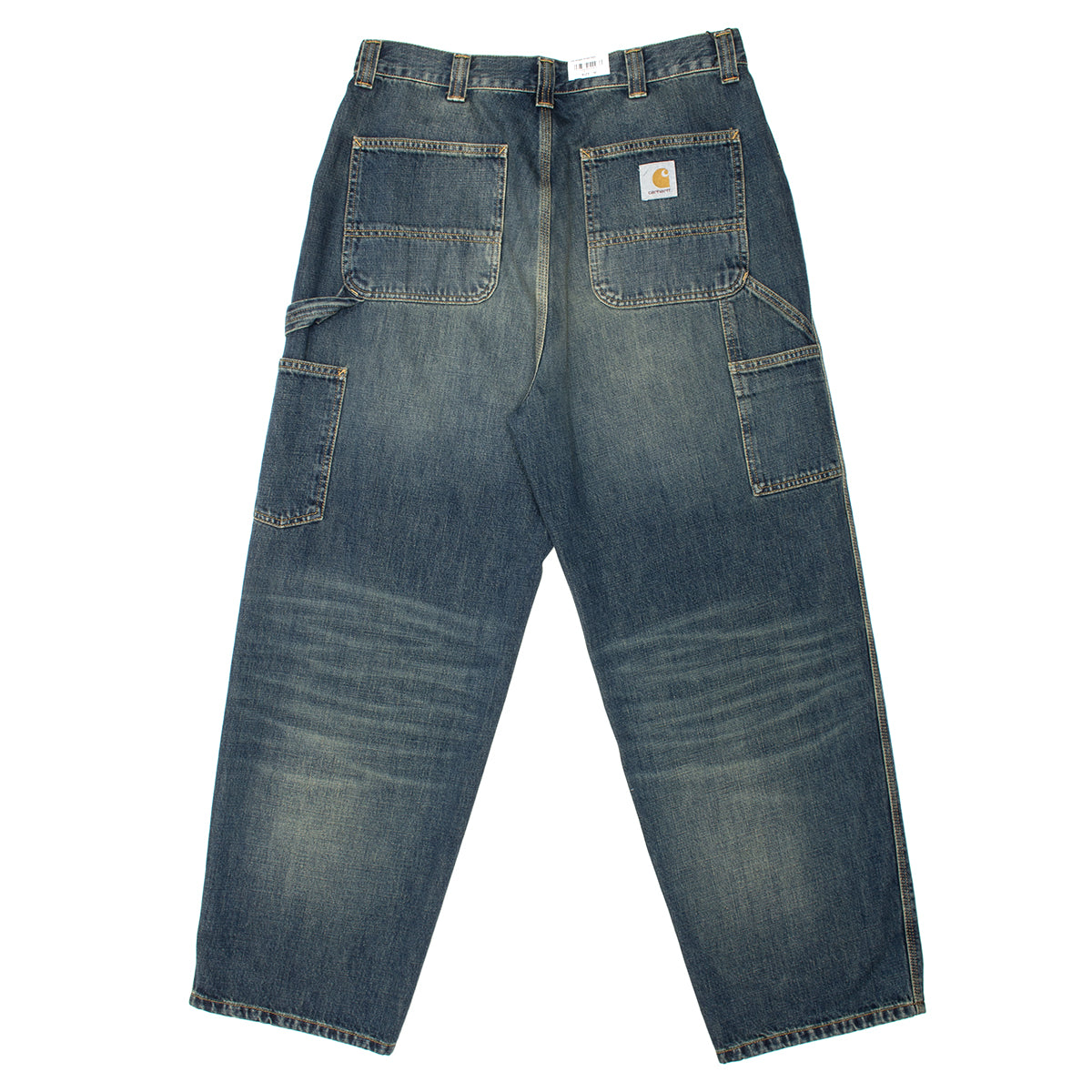 Carhartt WIP - OG Single Knee Pant
Style # I034871-010U
Color : Blue (Mid Worn Used)