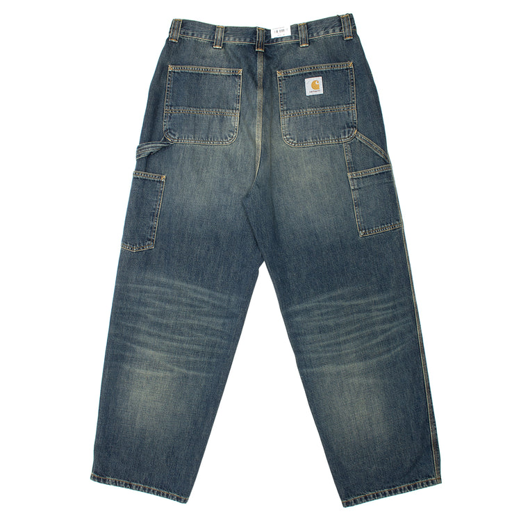 Carhartt WIP - OG Single Knee Pant
Style # I034871-010U
Color : Blue (Mid Worn Used)