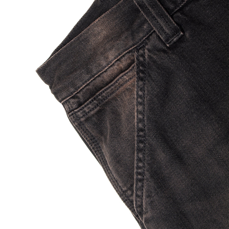 Carhartt WIP - OG Single Knee Pant
Style # I034871-890U
Color : Black (Mid Worn Used)