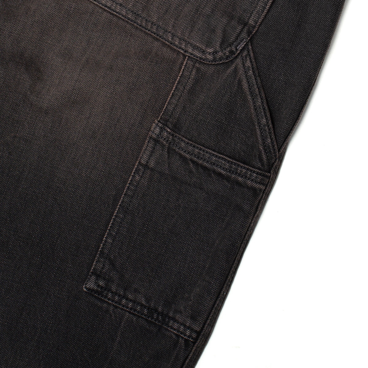 Carhartt WIP - OG Single Knee Pant
Style # I034871-890U
Color : Black (Mid Worn Used)