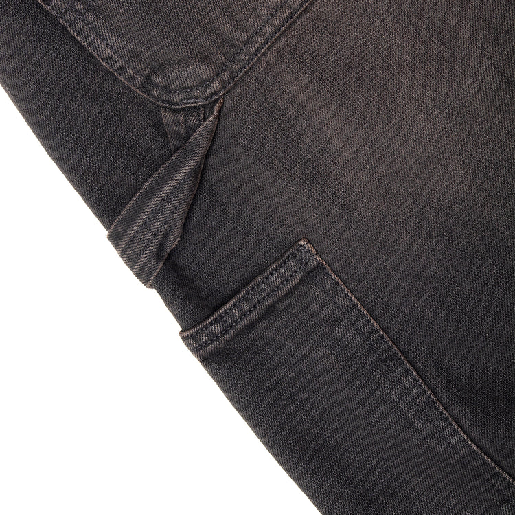 Carhartt WIP - OG Single Knee Pant
Style # I034871-890U
Color : Black (Mid Worn Used)