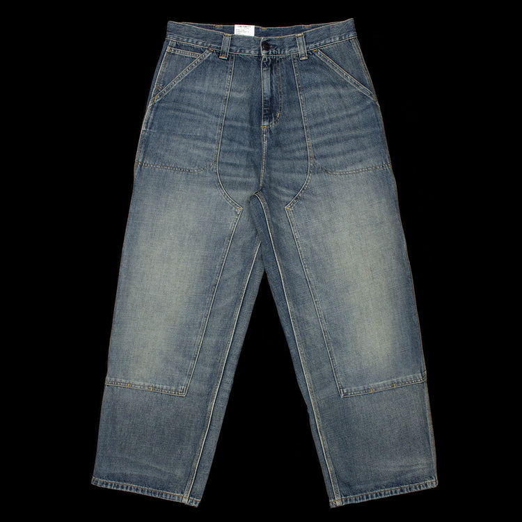 Carhartt WIP - Oakland Double Knee Pant&nbsp;
Style # I037533-014Q
Color : Blue (Worn Used Wash)