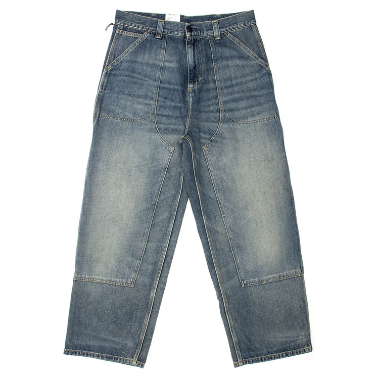 Carhartt WIP - Oakland Double Knee Pant&nbsp;
Style # I037533-014Q
Color : Blue (Worn Used Wash)