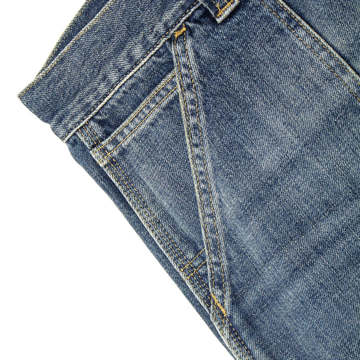 Carhartt WIP - Oakland Double Knee Pant&nbsp;
Style # I037533-014Q
Color : Blue (Worn Used Wash)