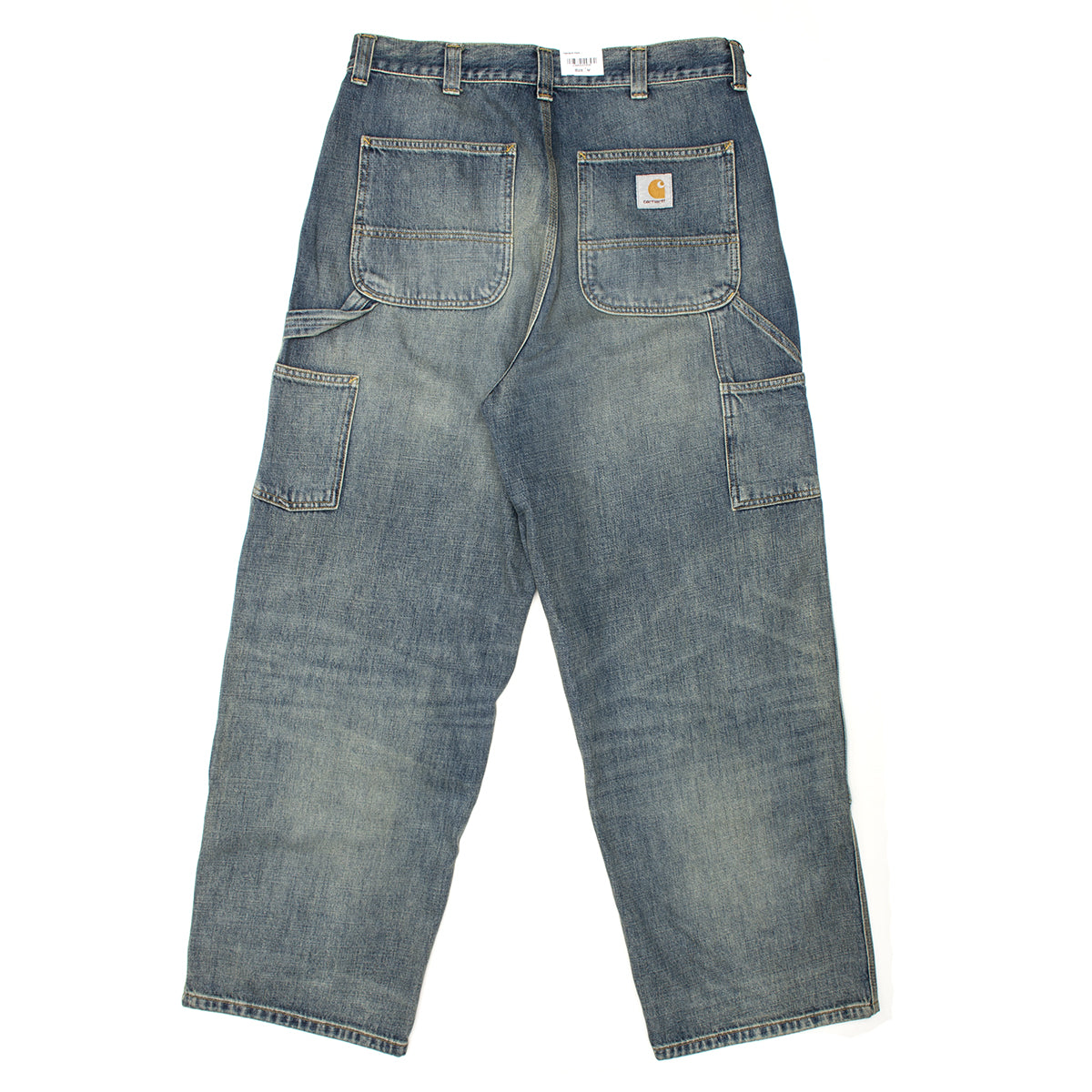 Carhartt WIP - Oakland Double Knee Pant&nbsp;
Style # I037533-014Q
Color : Blue (Worn Used Wash)