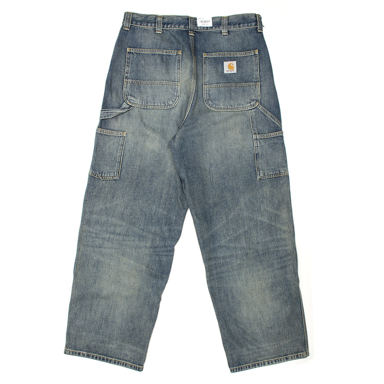 Carhartt WIP - Oakland Double Knee Pant&nbsp;
Style # I037533-014Q
Color : Blue (Worn Used Wash)