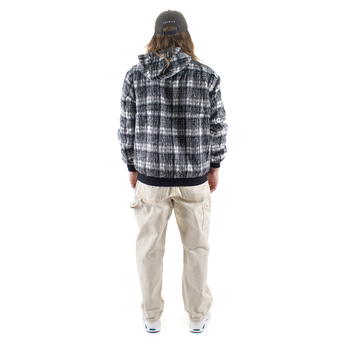 Butter Goods | Heavy Plaid Work Jacket
Color : Black / White