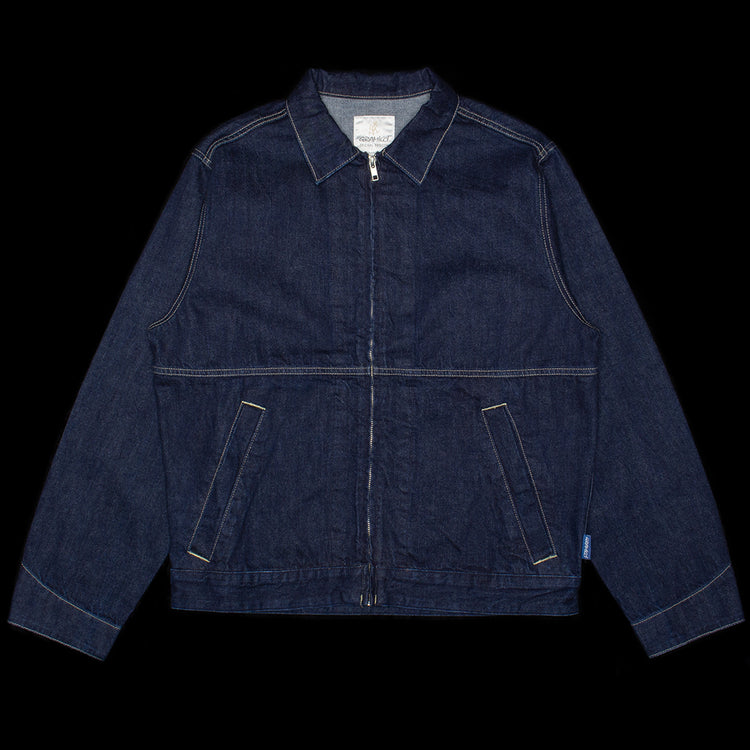 Gramicci - Japanese Slub Denim Jacket
Style # G5FM-J027
Color : Indigo