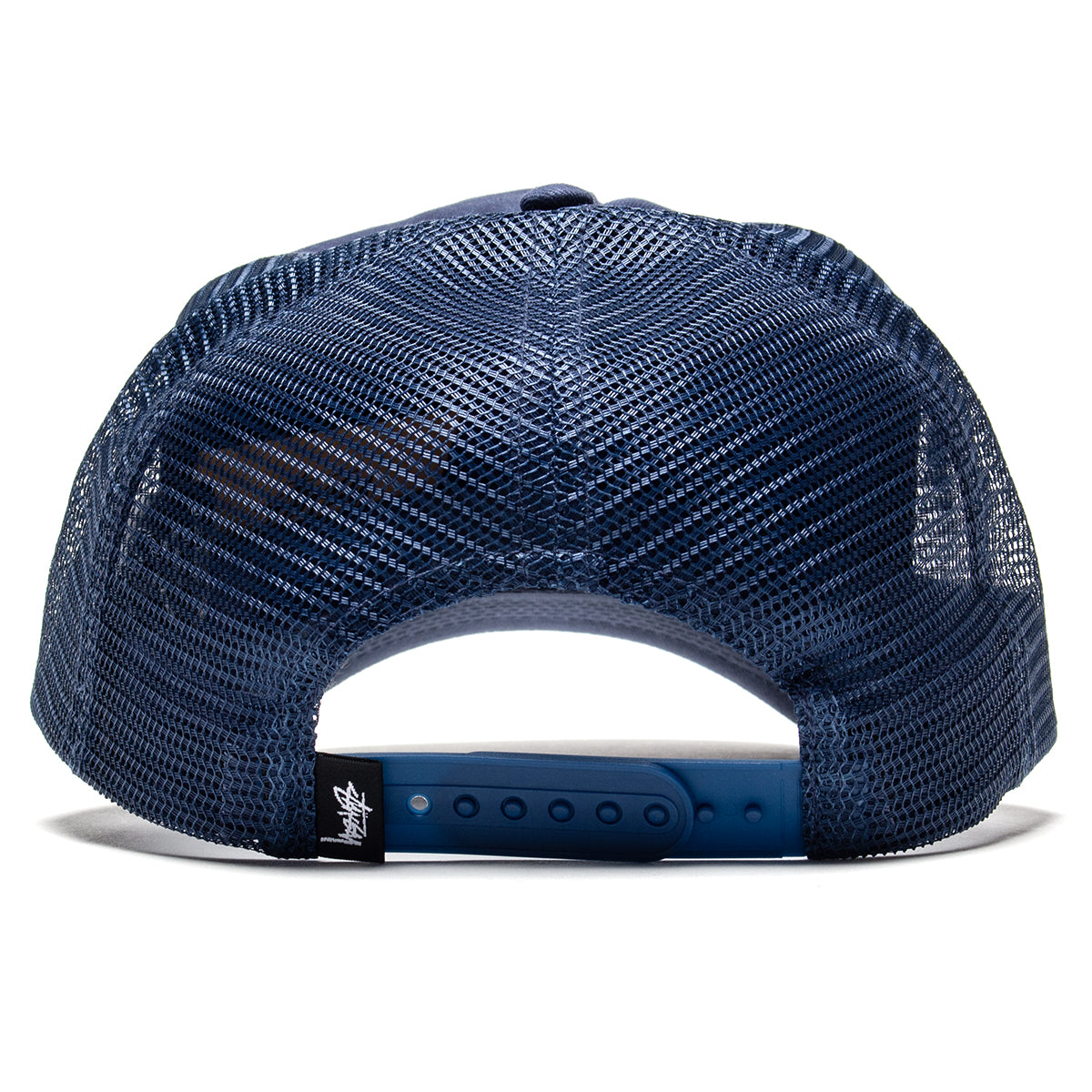 Stussy - Trucker Cursive Stitch Cap
Style # 1311189
Color : Navy