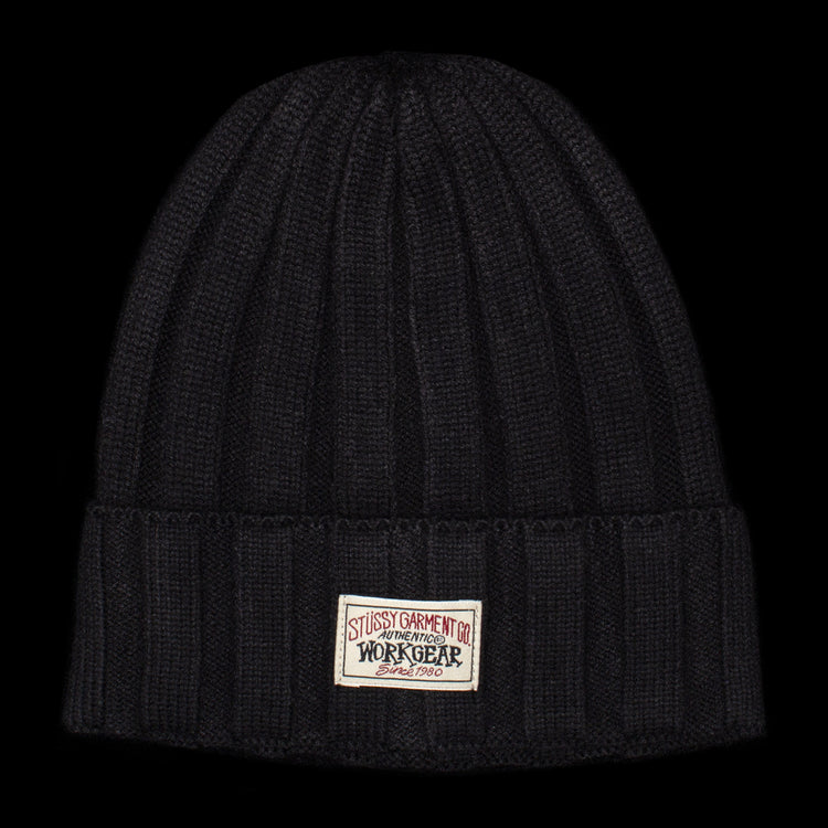 Stussy - Workwear Cuff Beanie
Style # 1321147
Color : Black