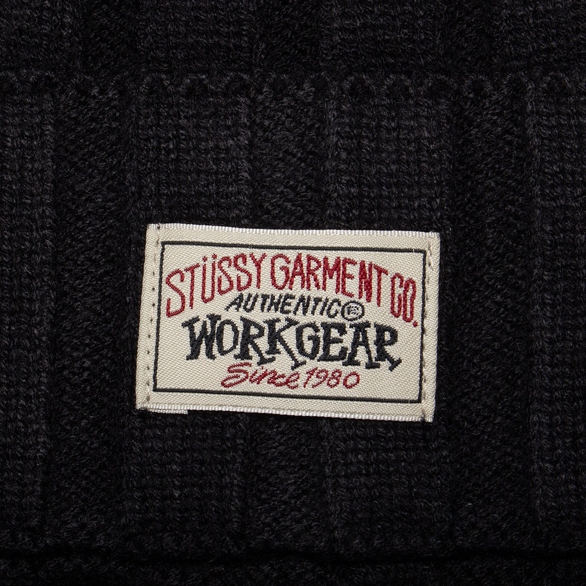 Stussy - Workwear Cuff Beanie
Style # 1321147
Color : Black