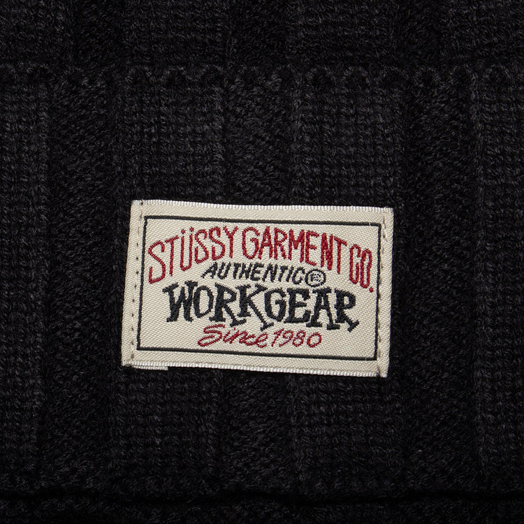 Stussy - Workwear Cuff Beanie
Style # 1321147
Color : Black