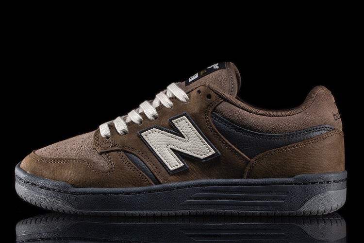 New Balance Numeric | 480 x Reynolds Style # NM480BOS Color : Brown / Black