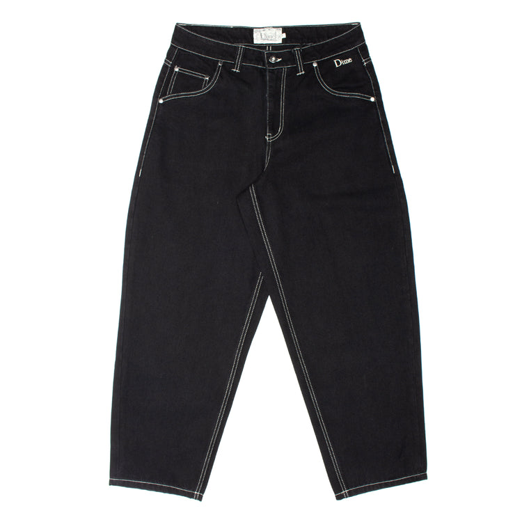 Dime | Classic Baggy Denim Pants
Color : Black